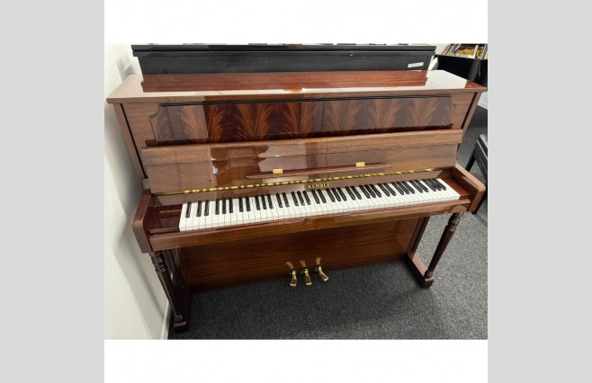 Kemble Empire Upright Piano | Polished Mahogany Finish | UK Delivery In Days | Warranty | P/X | Finance Options | Includes Stool, Home Tuning | Used | Serial Number 235566 - Image 4
